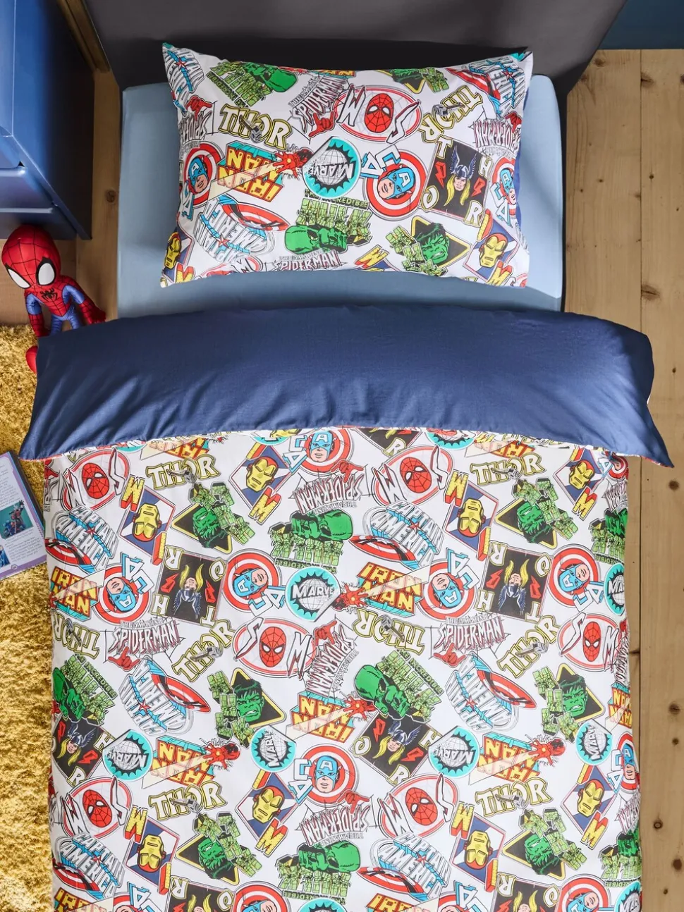 Marvel dekbedovertrek en kussensloop