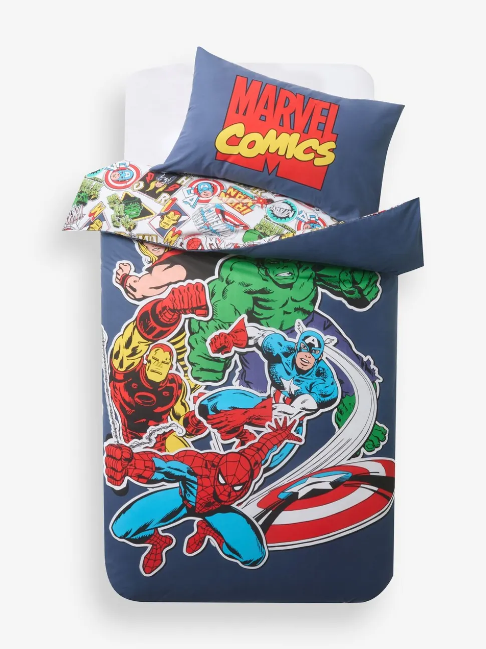 Marvel dekbedovertrek en kussensloop