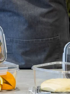 Masterclass 4 stuks slimme klikbare bewaarbakjes