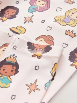 Mauve/Crème - Disney Princess Snuggle Pyjamas 2 Pack (9mths-10yrs)