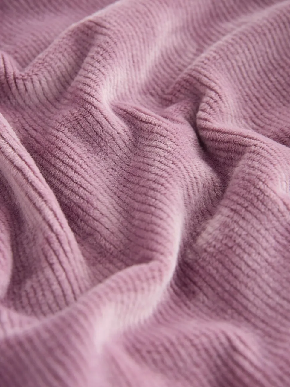 Mauve-paars - Studio Cosy Ribbed Dressing Gown
