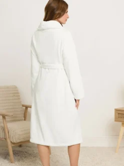 M&Co Cotton Touch Shawl Robe
