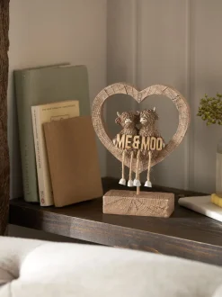 Me and Moo Hamish The Highland Cow hartdecoratie