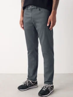 Medium blauwgrijs - Enkele - Slim fit klassieke stretchy jeans