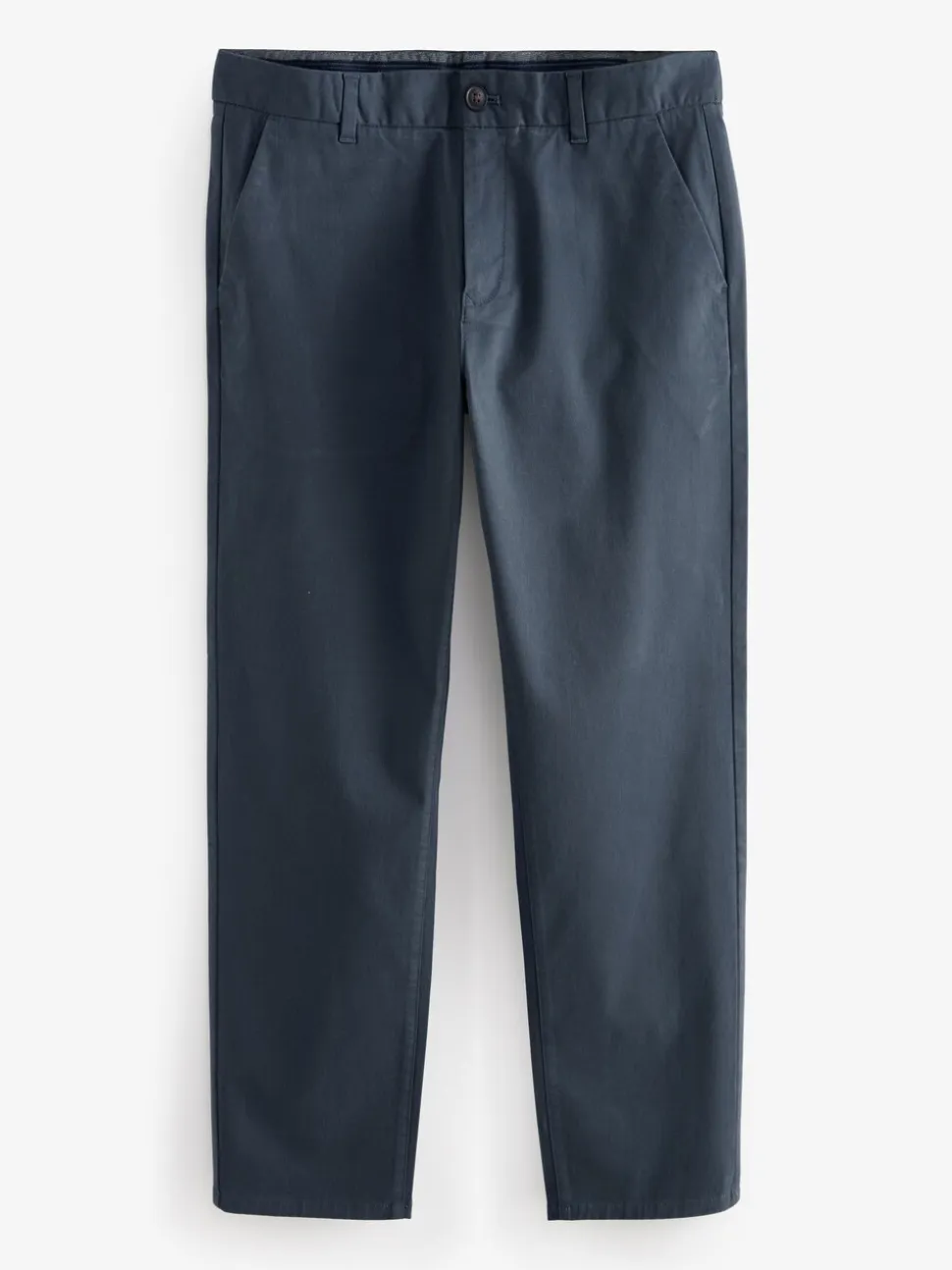 Medium blauwgrijs - Straight fit - Stretchy chino