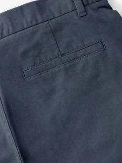 Medium blauwgrijs - Straight fit - Stretchy chino