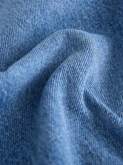 Medium denimblauw - Jeans met wijde pijpen (3-16 jr)