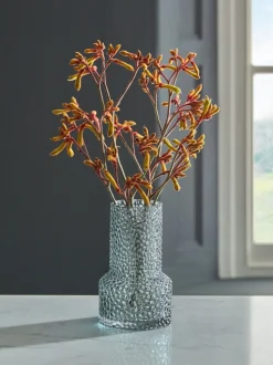 Medium Textured Glass Vase