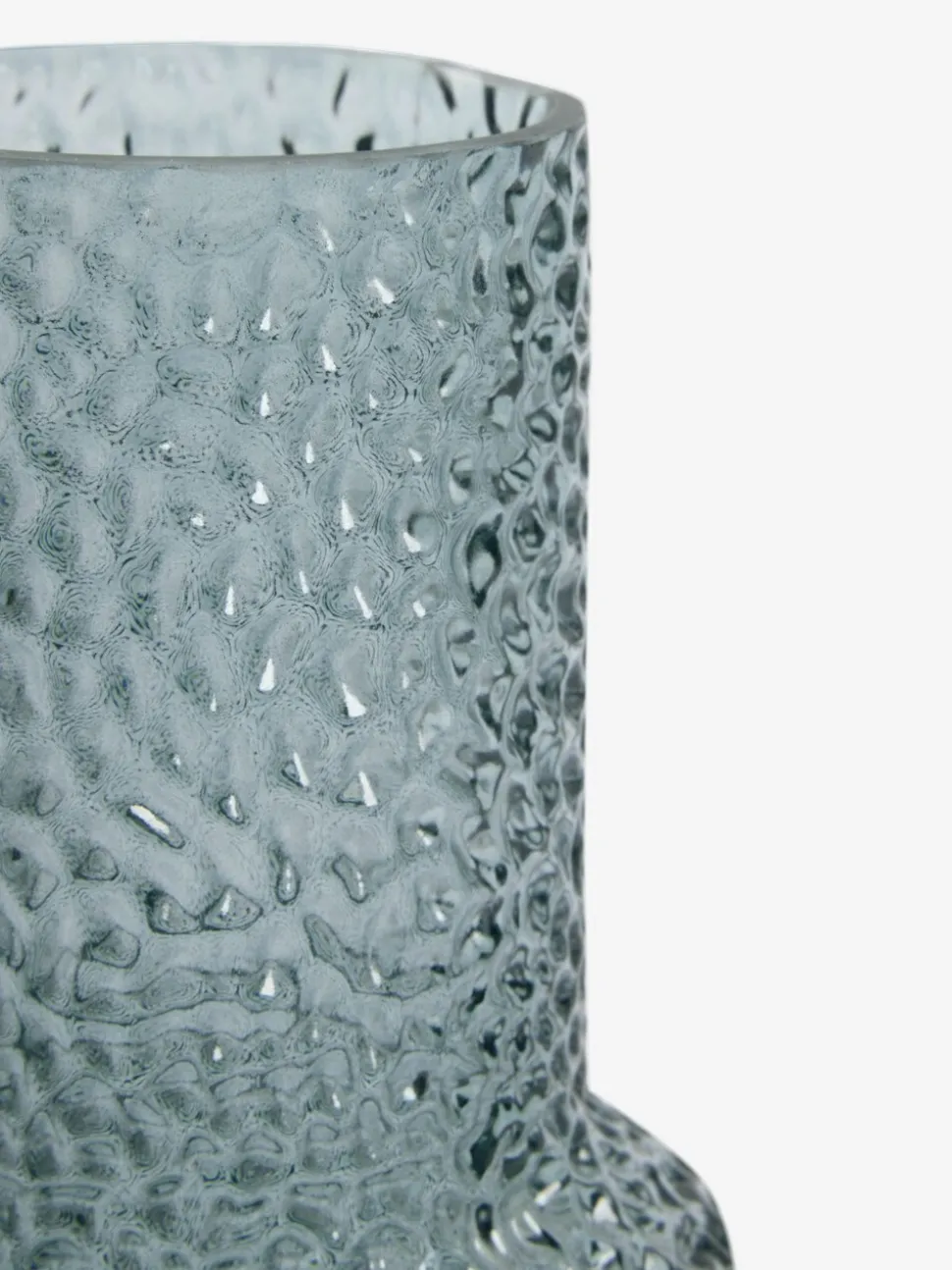 Medium Textured Glass Vase