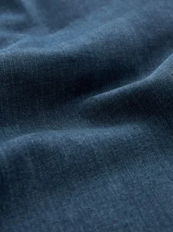 Mediumblauw - Rechte, klassieke jeans met stretch