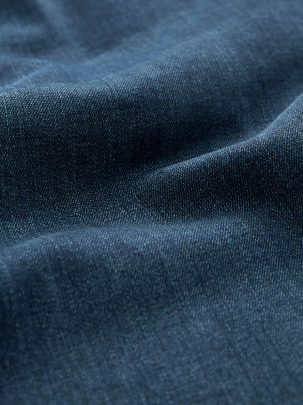 Mediumblauw - Rechte, klassieke jeans met stretch