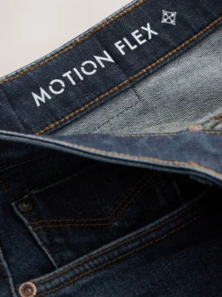 Medium-indigoblauw - Slim Fit - Motionflex jeans