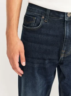 Medium-indigoblauw - Slim Fit - Motionflex jeans
