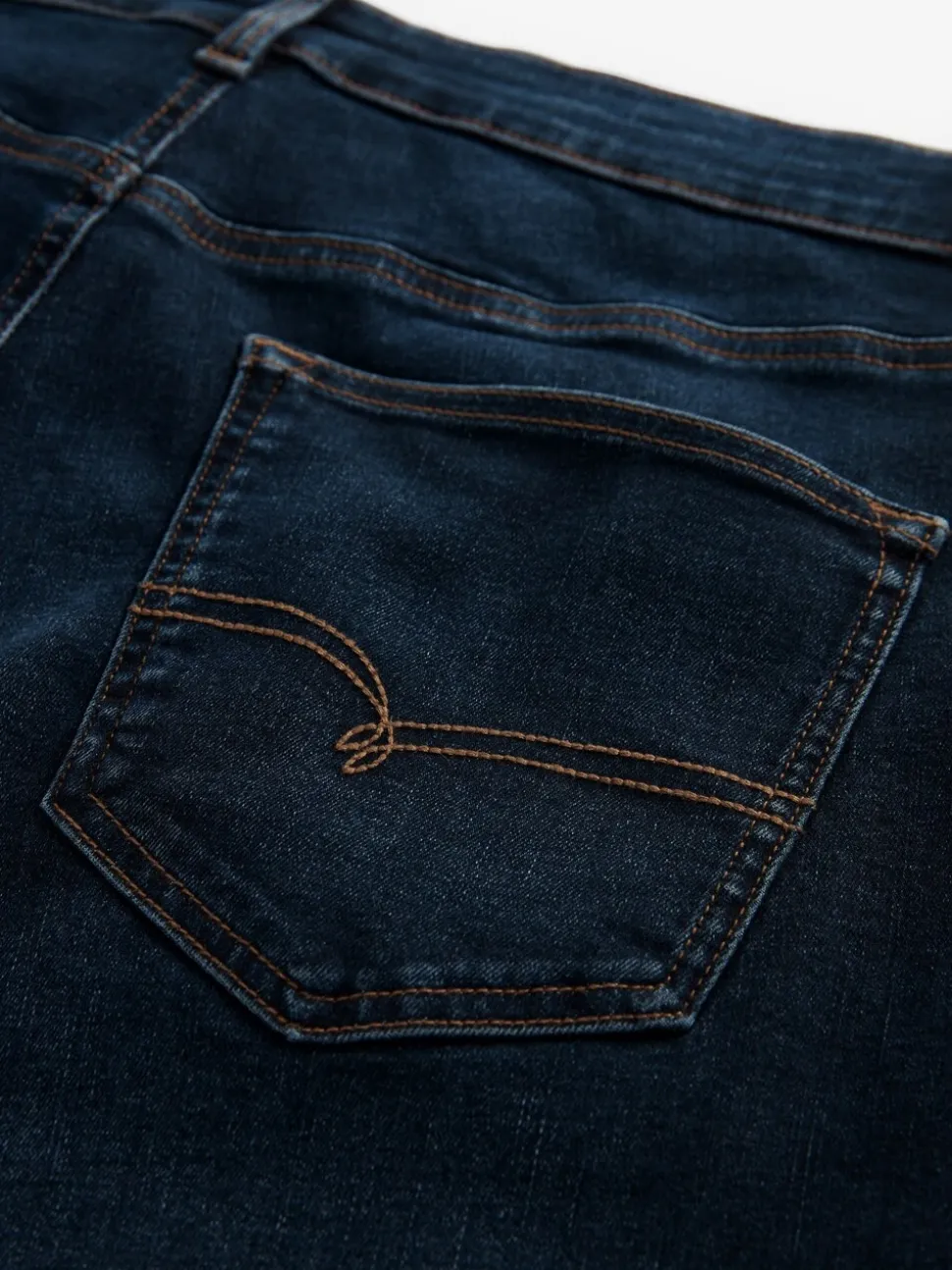Medium-indigoblauw - Straight fit - Motionflex jeans