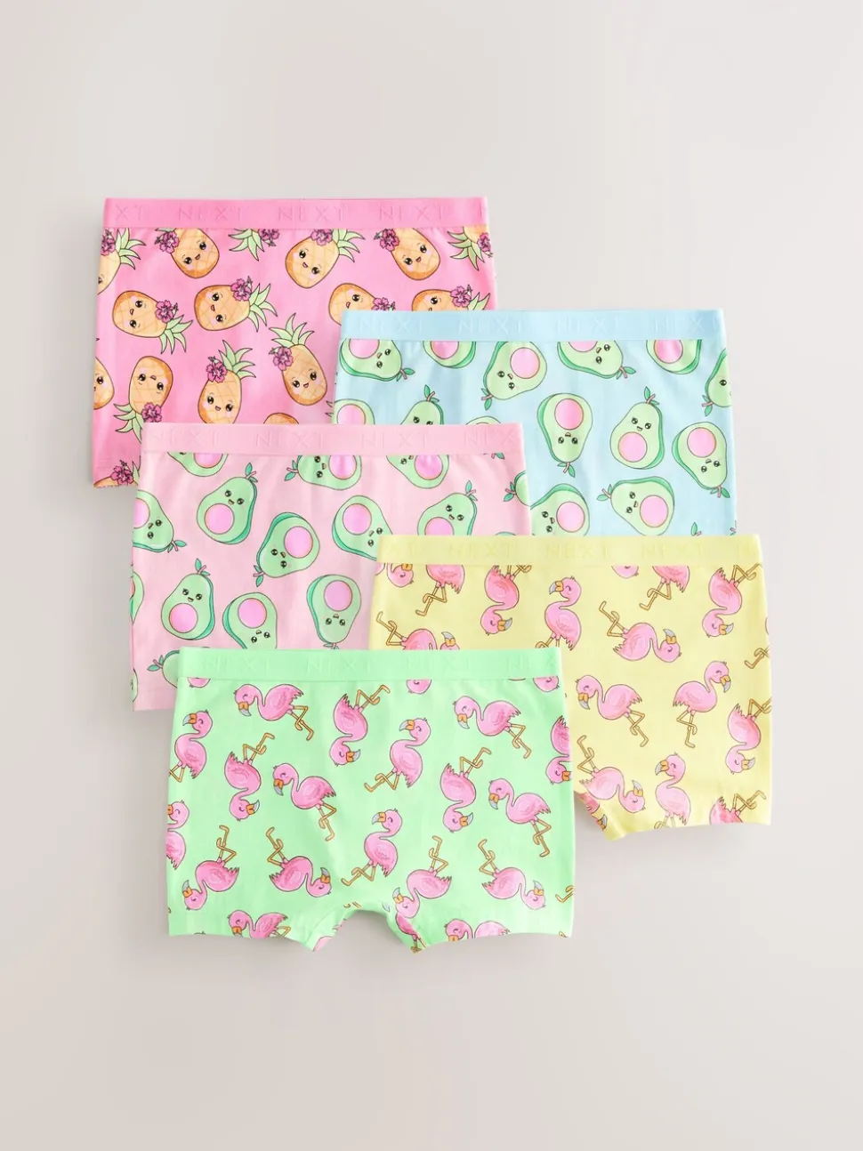 Meerdere avocado's - Short Briefs 5 Pack (2-16yrs)