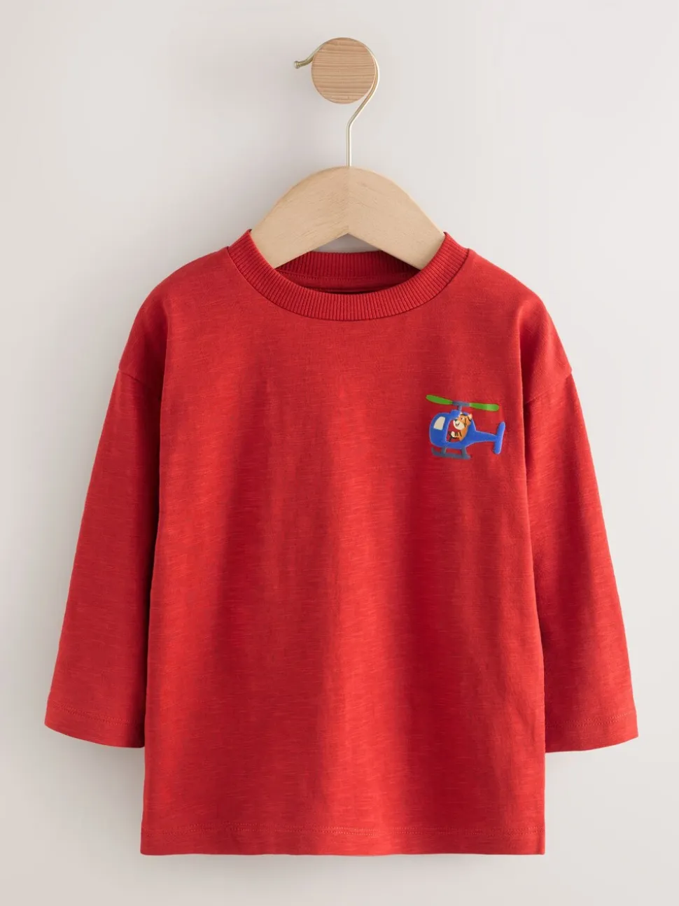Meerdere dieren op transport - Set van 5 T-shirts met lange mouwen (3 mnd-7 jr)