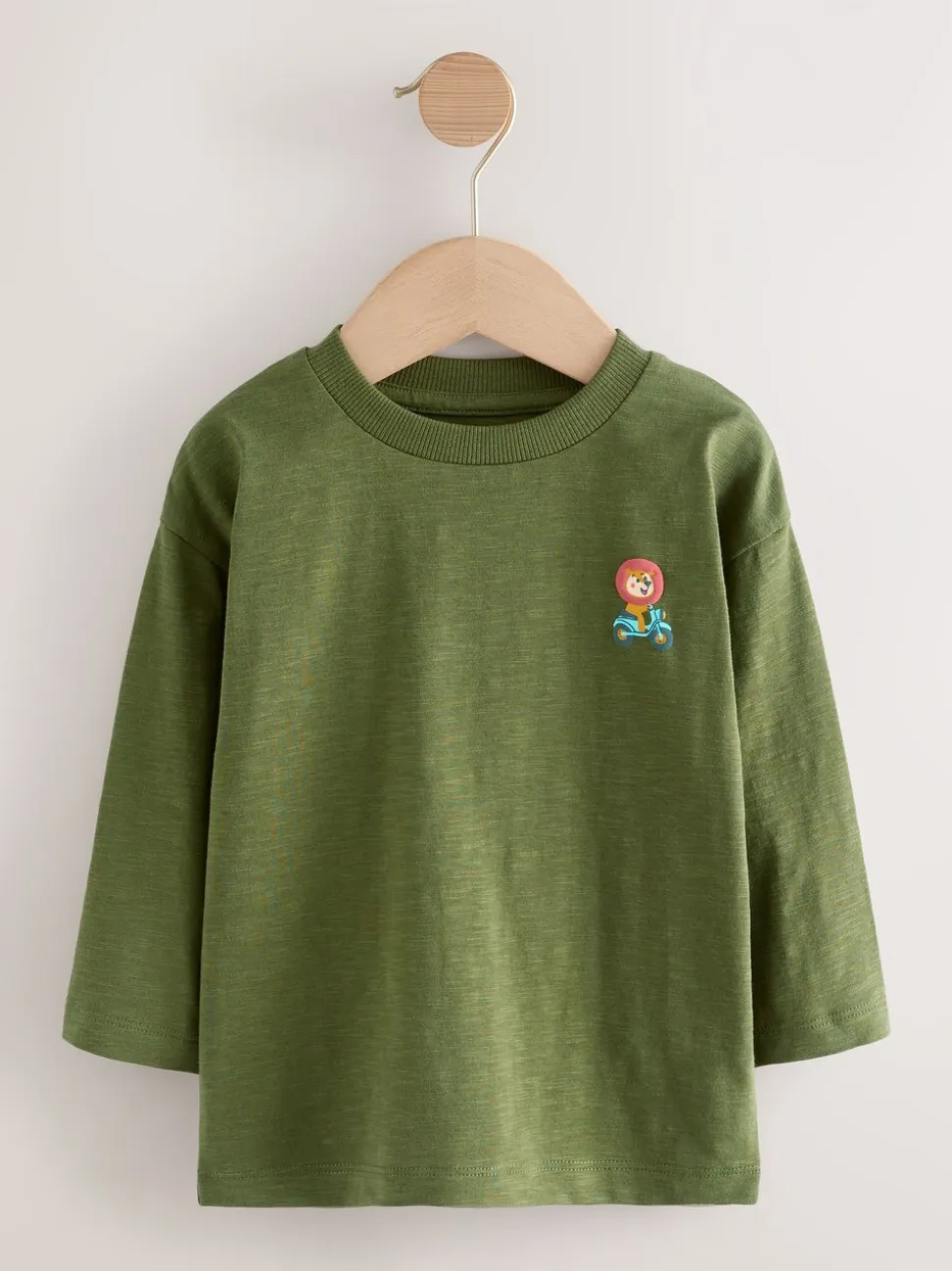 Meerdere dieren op transport - Set van 5 T-shirts met lange mouwen (3 mnd-7 jr)