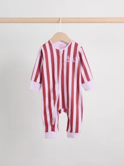 Meerdere strepen - Verpakking van 3 babyslaappakjes met tweewegrits (0 mnd - 3 jr)