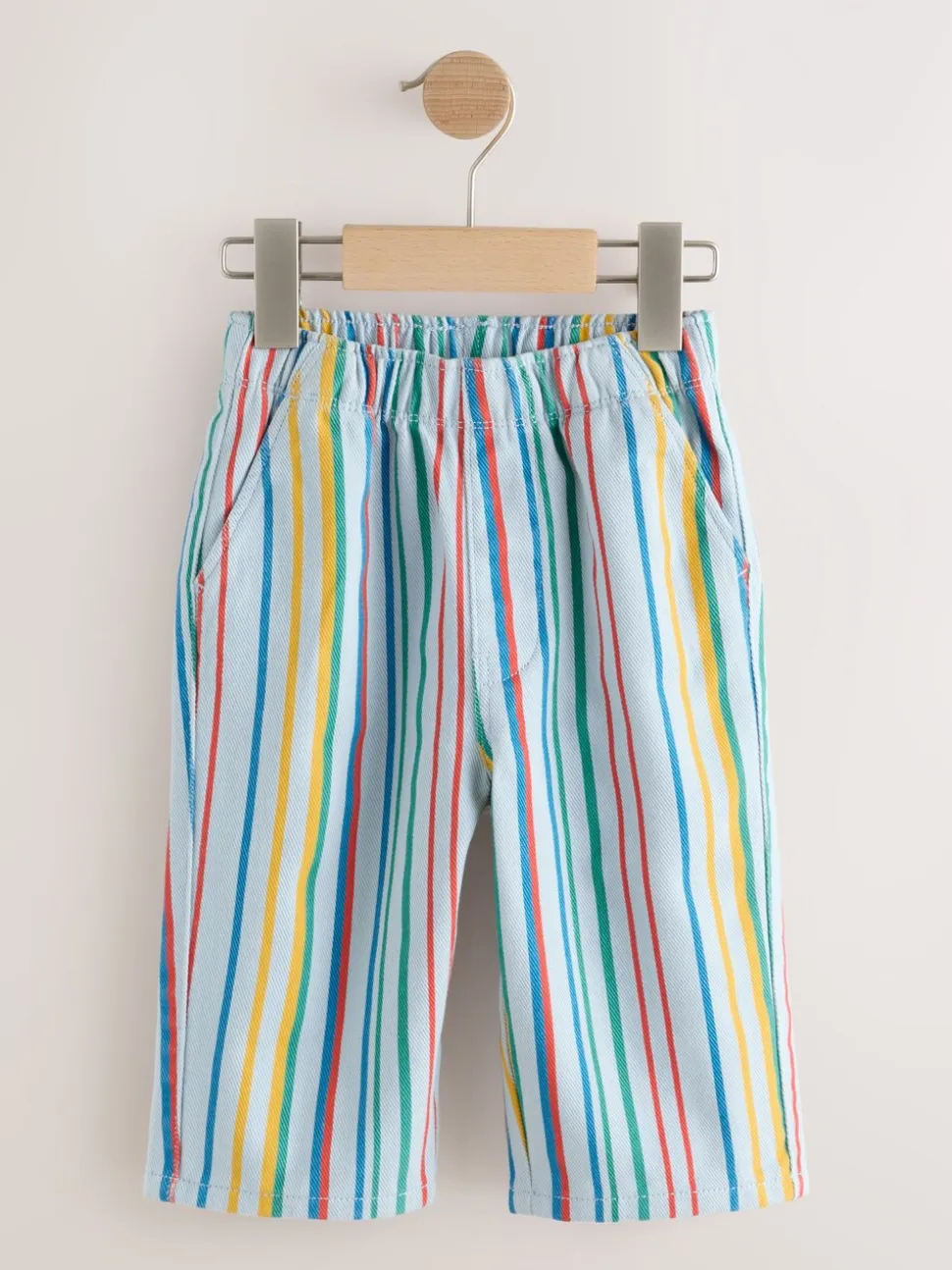 Meerdere strepen - Wijde broek met elastische taille (3mnd-7jr)
