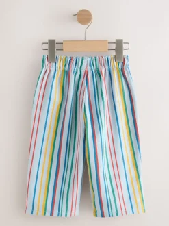 Meerdere strepen - Wijde broek met elastische taille (3mnd-7jr)