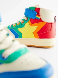 Meerkleurig - Little Bird by Jools Oliver - Hoge sneakers met sterren