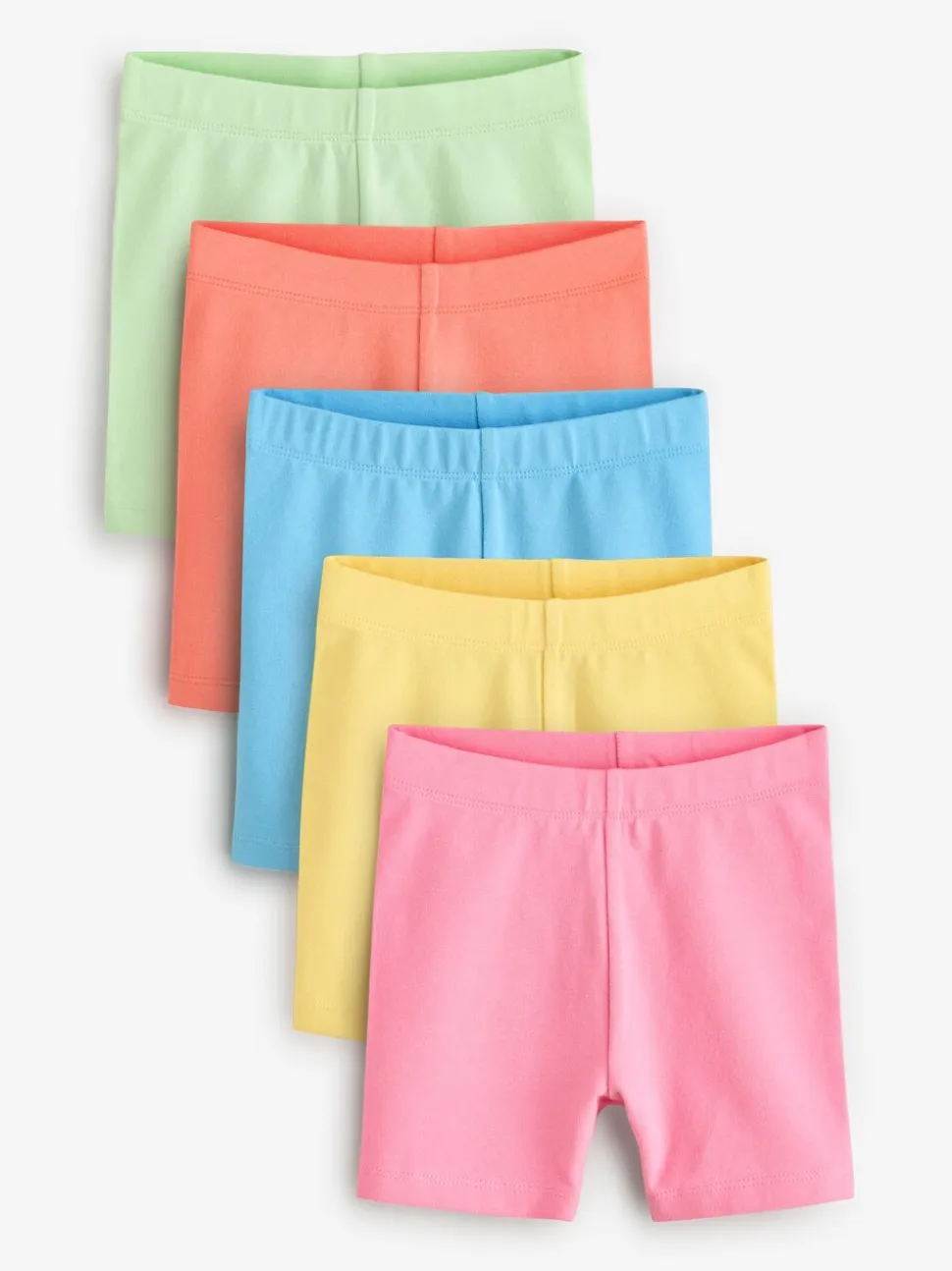 Meerkleurig - Set van 5 fietsshorts (3 mnd-7 jr)
