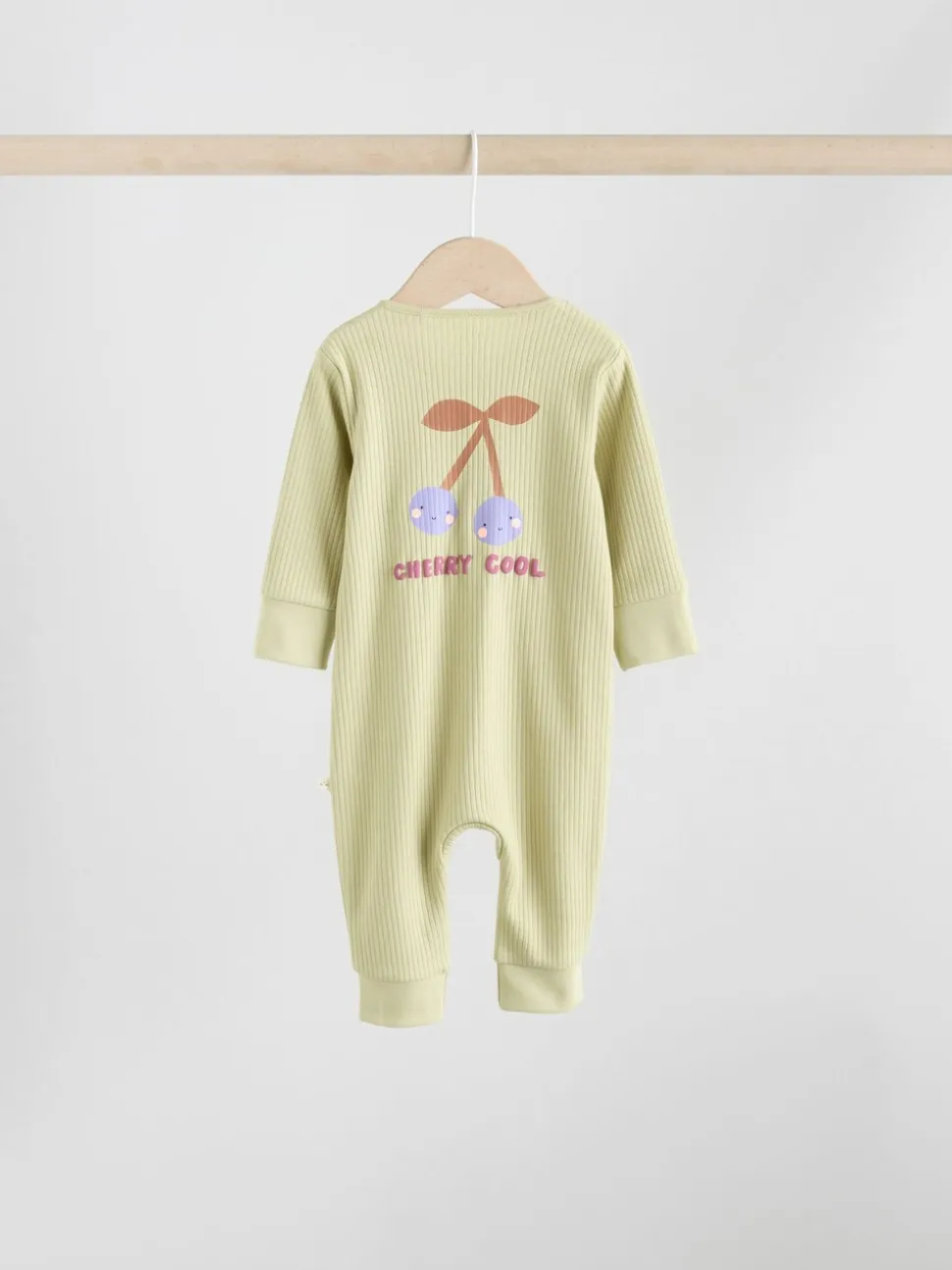 Meerkleurig met bloemenprint - Verpakking van 3 babyslaappakjes met tweewegrits (0 mnd - 3 jr)