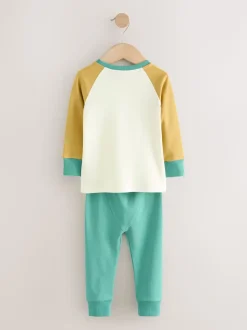 Meerkleurig met dinosaurussen - Verpakking van 3 knusse pyjama's (9 mnd-10 jr)