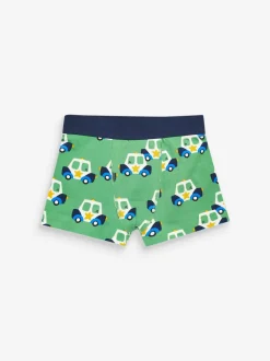 Meerkleurig met voertuigen - Verpakking van 10 trunks (1,5-16jr)