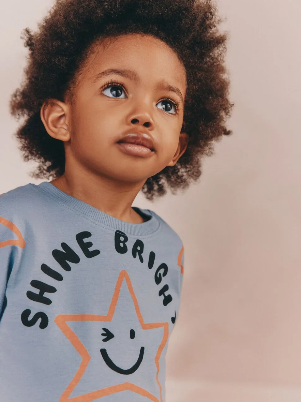 Meerkleurig ster- en dambordmotief - Verpakking van 3 oversized pyjama's 3 (9mnd -10jr)