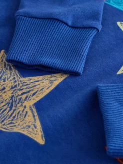 Meerkleurig sterren - Verpakking van 3 knusse pyjama's (9 mnd-10 jr)