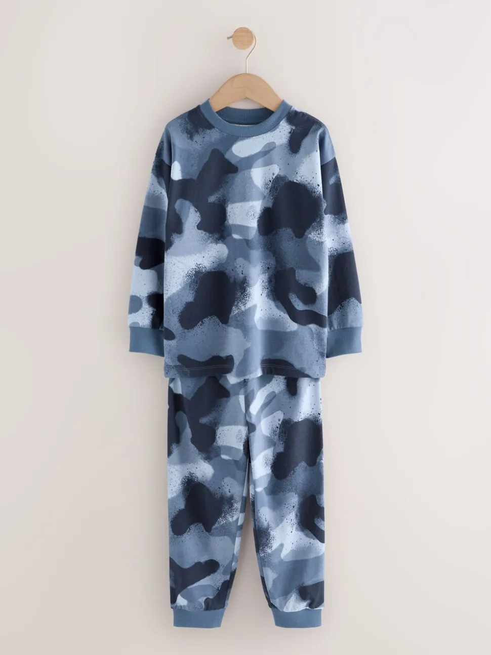 Meerkleurige camouflageprint - Verpakking van 3 pyjama's met lange mouwen (3-16 jr)