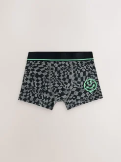 Meerkleurige grafittiprint - Verpakking van 5 trunks (3-16jr)