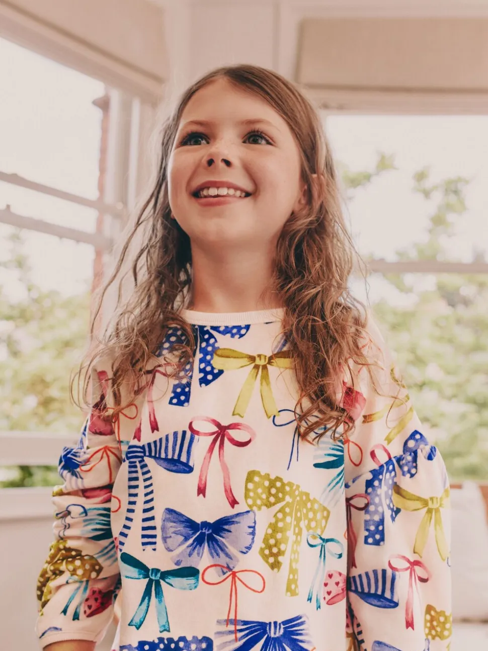 Meerkleurige Strik Print - Behaaglijke fleece pyjama (9 mnd-16 jr)