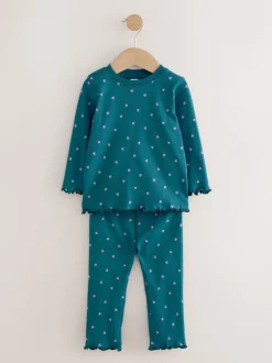 Meerkleurige Strik Print - Verpakking van 3 knusse pyjama's (9 mnd-12 jr)