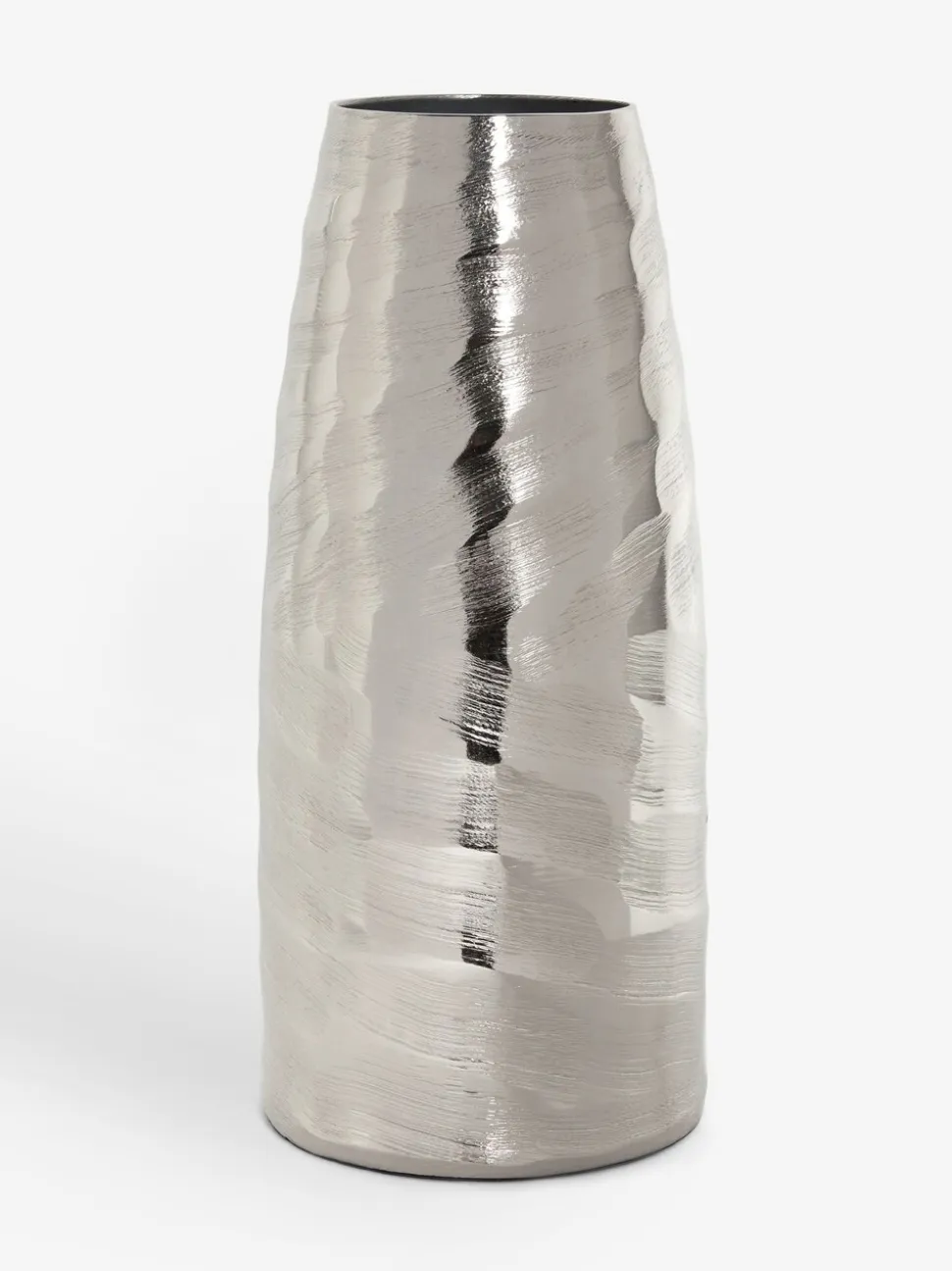 Metal Textured Vase
