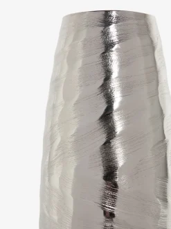 Metal Textured Vase