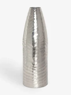 Metal Textured Vase