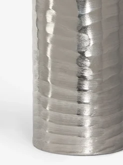 Metal Textured Vase