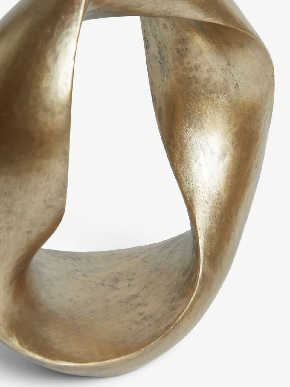 Metal Twist Loop Ornament