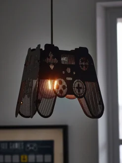 Metalen gemakkelijk te monteren lampenkap met gamecontroller