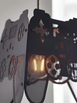 Metalen gemakkelijk te monteren lampenkap met gamecontroller