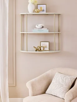 Mia 3 Tier Wall Shelf