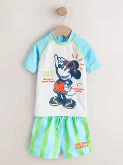 Mickey - Set van surfhemdje en zwembroek (3mnd -7jr)