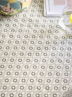 Micro Tile Wipe Clean Tablecloth