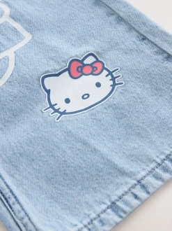 Mid wash - Hello Kitty Wide Leg Jeans (3-16yrs)