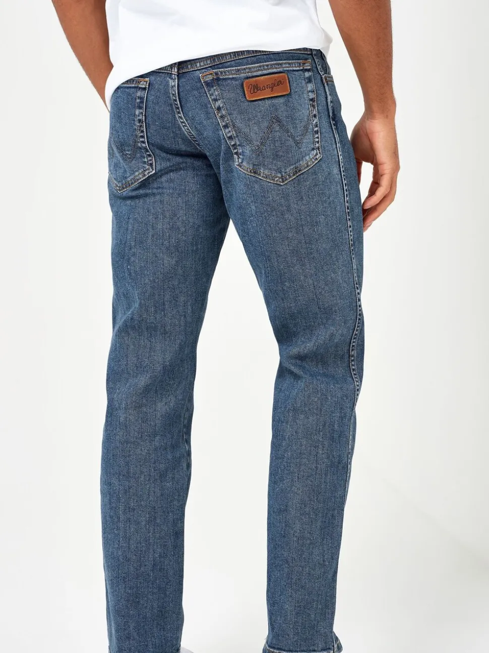 Mid wash - Wrangler Texas authentieke jeans met rechte pasvorm