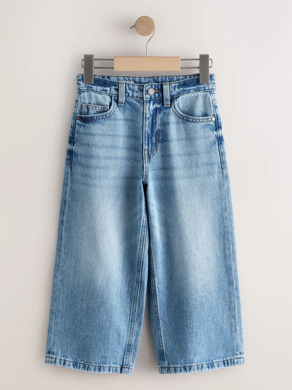 Middenblauw denim - Authentieke jeans (3-16jr)