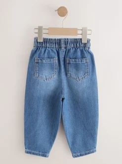Middenblauw denim - Barrel jeans (3mnd -7jr)