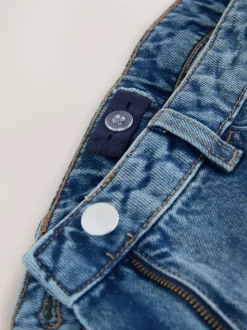 Middenblauw denim - Barrel jeans (3-16jaar)
